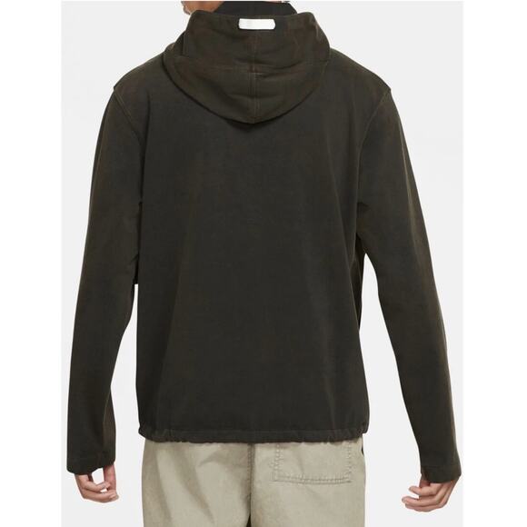 Nike Men's Sportswear Heritage Essentials Knit Pullover Hoodie Black XL - Picture 4 of 11